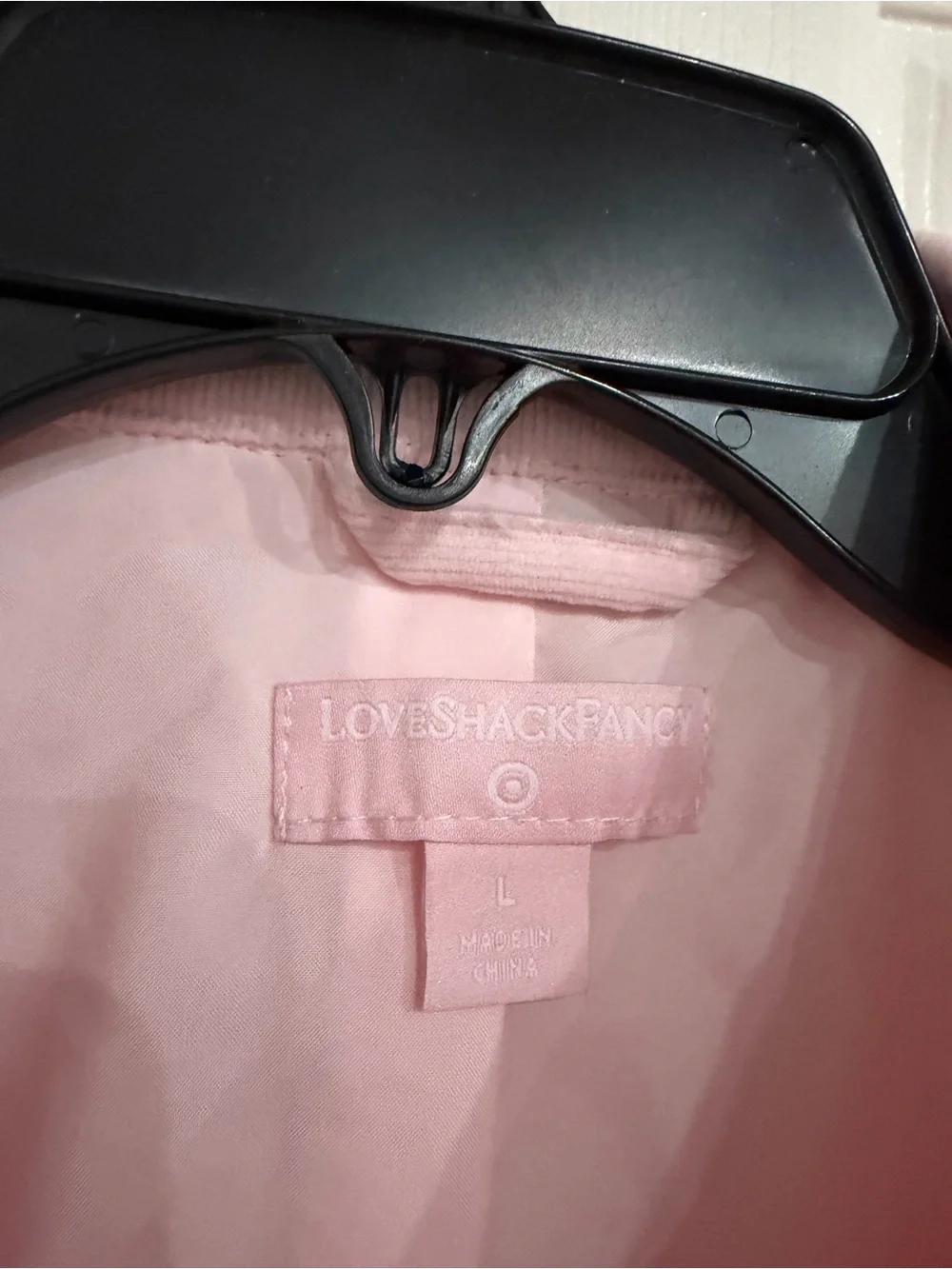 New LoveShackFancy x Target Rose Charlotte Roseheart Quilted Barn Jacket  Size L